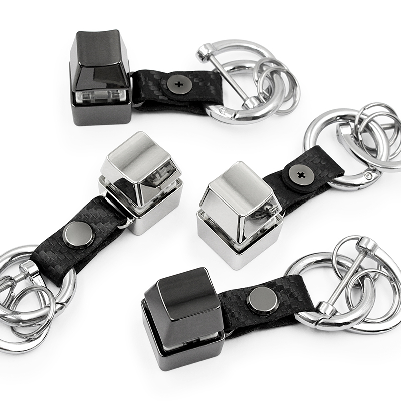 Custom Click Switch Mekaniskt tangentbord Keycap Key Fidget Keychain