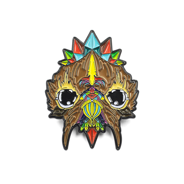 Design Logotyp Badge Cartoon Custom Hard Emalj Lapel Pin