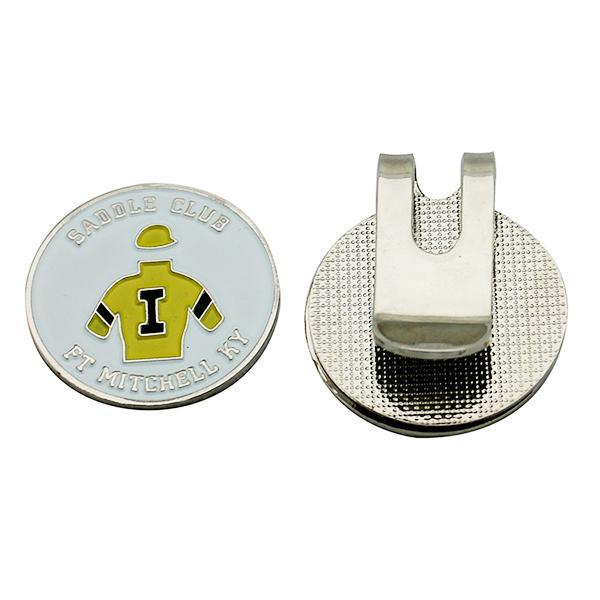 Personlig anpassad golfhattklämma för klubb