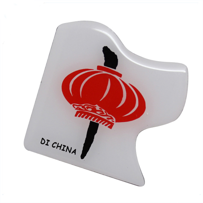 Oregelbundet formad anpassad logotyp Offsettryckning Lapel Pin