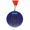 Custom Color Pasta Metal Medalj Med Snöre