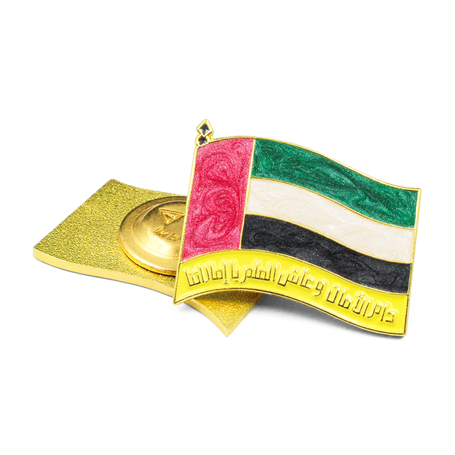 Hård emalj UAE National Day Pin