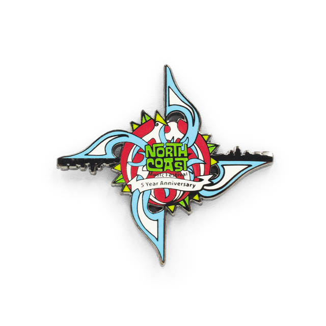 Anpassad mjuk hård tecknad emalj Lapel Pin Badge