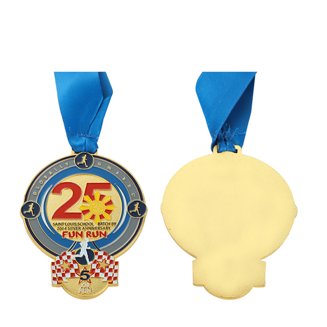 Bästa brons längdåkningsjubileum Bästa finishermedaljer för löpning