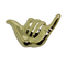 3D guld gest metallslagstift