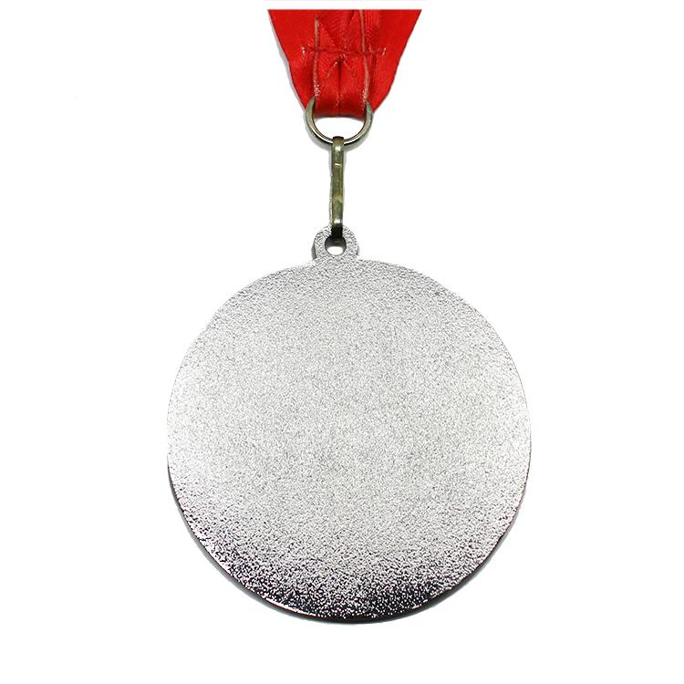 Custom Color Pasta Metal Medalj Med Snöre