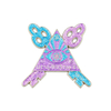 Anpassad Glitter Emalj Pin
