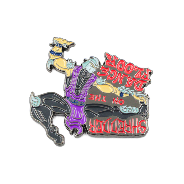 Anpassad Hot Rea Mjuk Hård Cartoon Emalj Lapel Pin