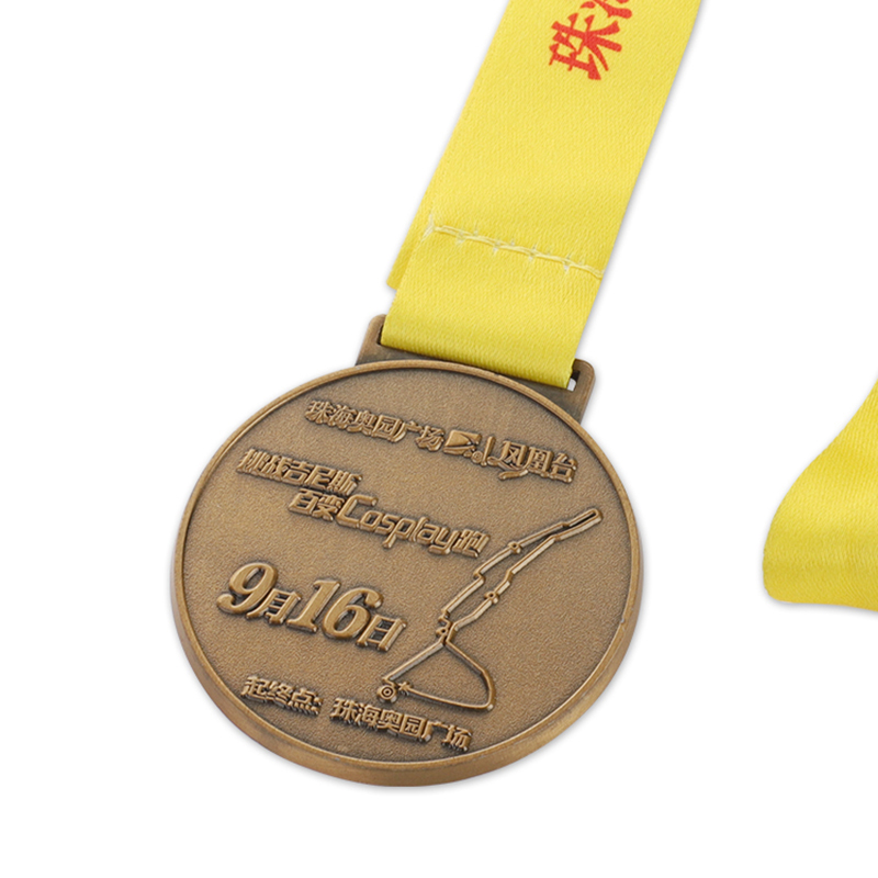 Anpassad Los Gold Angeles Steamtown bästa halvmaraton majors medalj