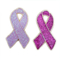 Mjuk emalj Cancer Band Lapel Pin Med Epoxi
