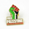 Mjuk hård emalj Palestina Flag Badge Pin
