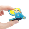 Personlig tecknad anime mjuk PVC-nyckelringar