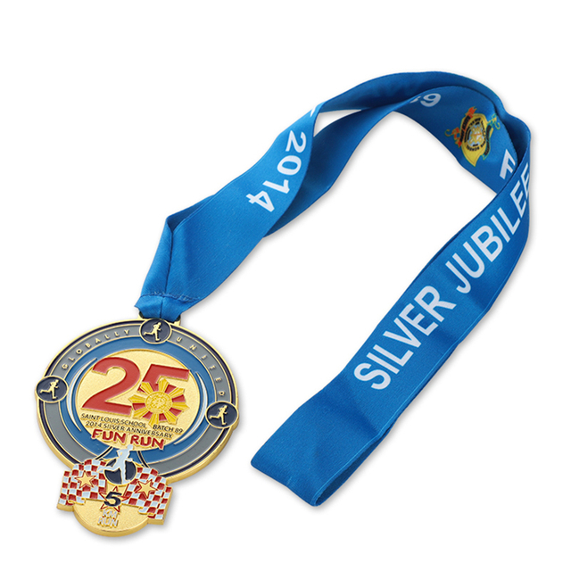 Bästa brons längdåkningsjubileum Bästa finishermedaljer för löpning