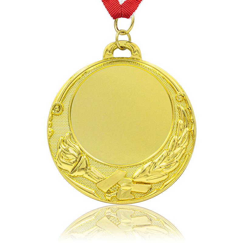 Anpassad Billig Anpassad Award 3D Sports Gold Blank Medalj 
