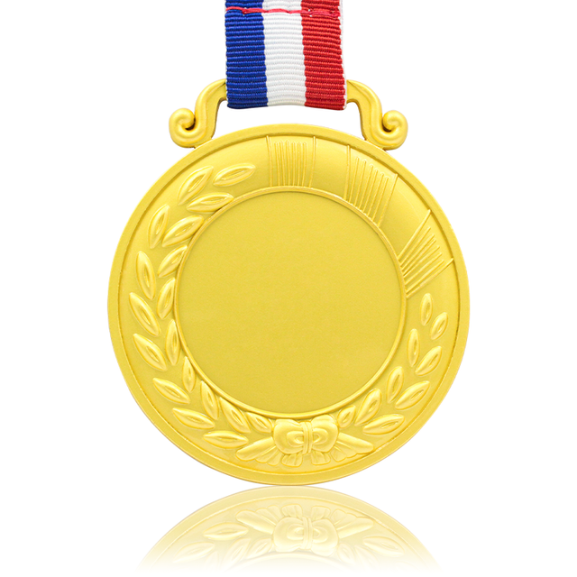 Anpassad Billig Anpassad Award 3D Sports Gold Blank Medalj 