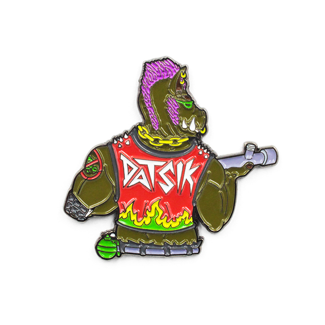 Personlig anpassad mjuk hård anime-emaljslagstift