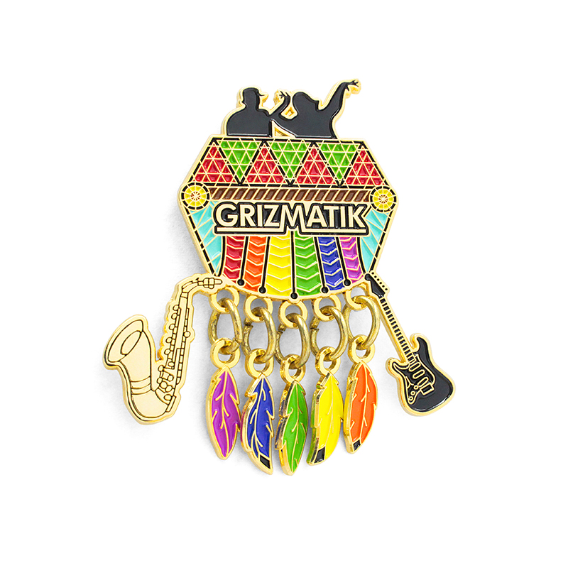 Factory Hot Sale Badge Custom Hard Emalj Lapel Pin