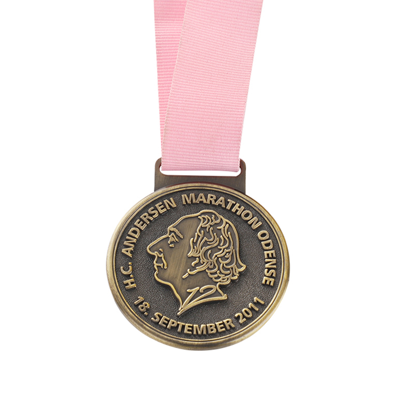 Chicago New York City World Marathon Race gravyrmedalj