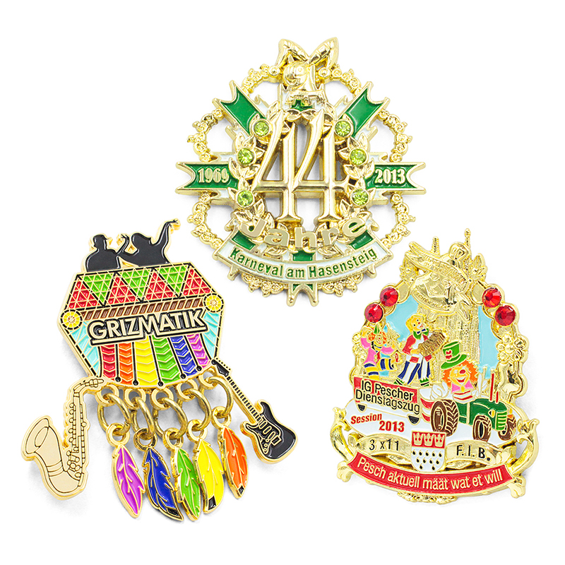 Factory Hot Sale Badge Custom Hard Emalj Lapel Pin