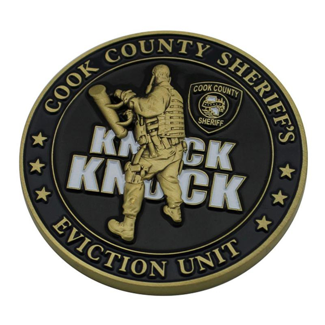 3D anpassad mjuk emalj metall utmaningsmynt