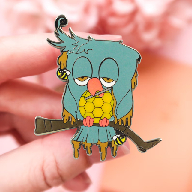 Custom Badge Anime Mjuk Hård Söt Emalj Lapel Pin