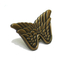 Antik guld 3D Wing Lapel Pin