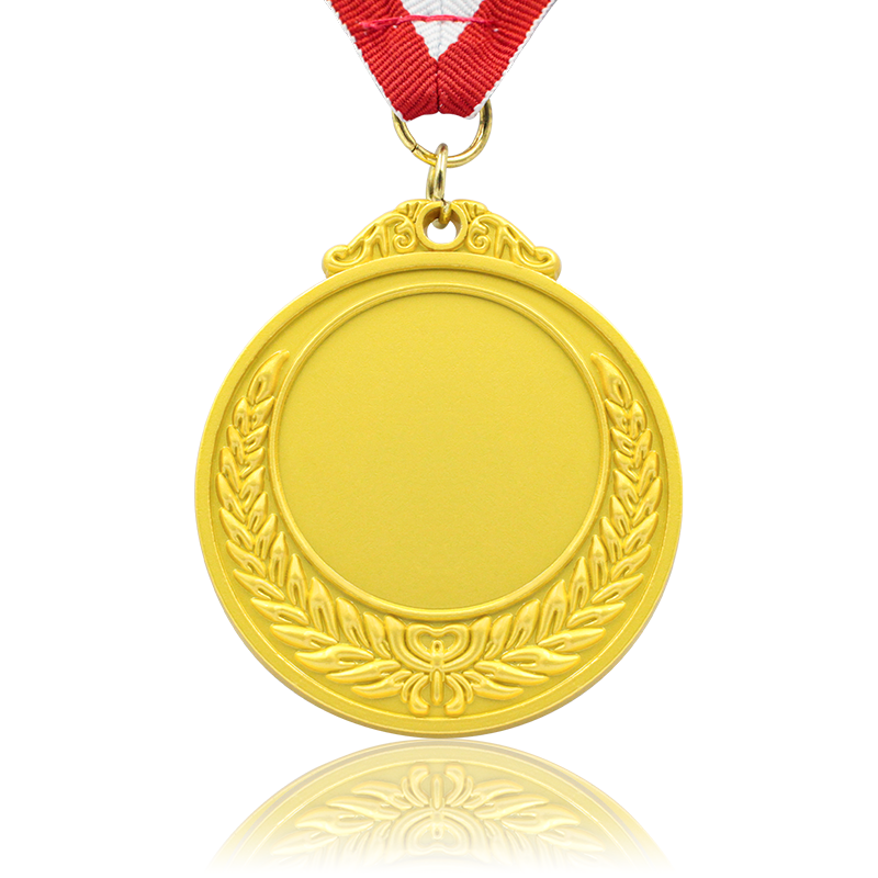 Anpassad Billig Anpassad Award 3D Sports Gold Blank Medalj 