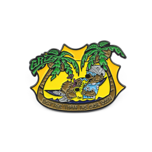 Anpassad logotyp Mjuk hård Anime Emalj Lapel Pin Badge