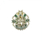 Souvenir Guld Kristall Mjuk Emalj Lapel Pin