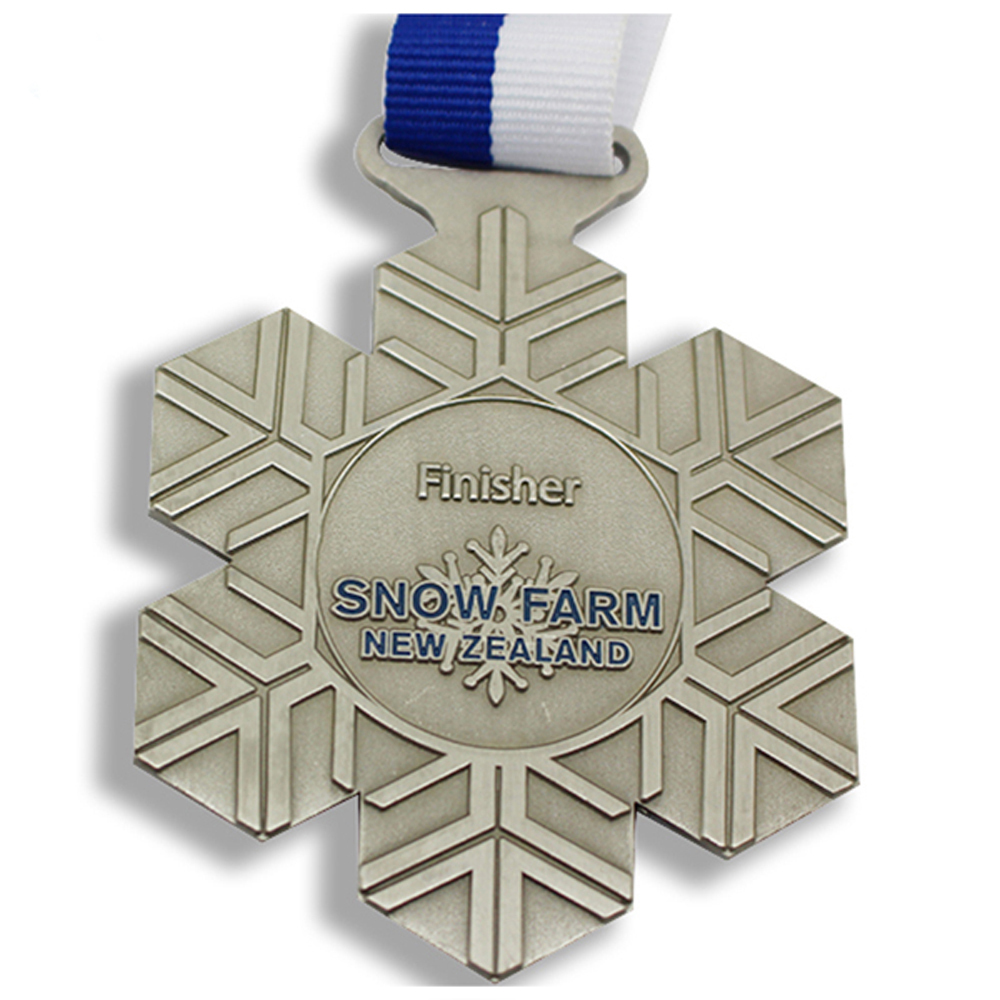 Snow Design Crystal Skidåkning Metal Sports Medalj