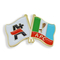 Anpassad mjuk emalj flagga Lapel Pin Badge